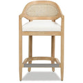 Zaldana Cane Counter Stool