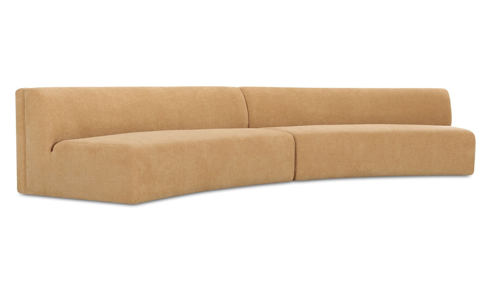 Lucus 2-Piece Modular Concave Sofa