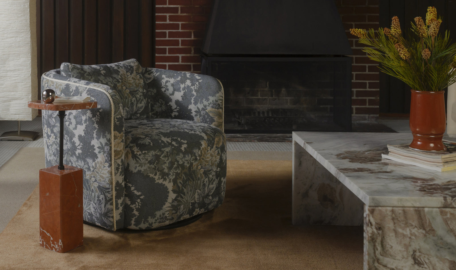 Sena Tapestry Accent Chair