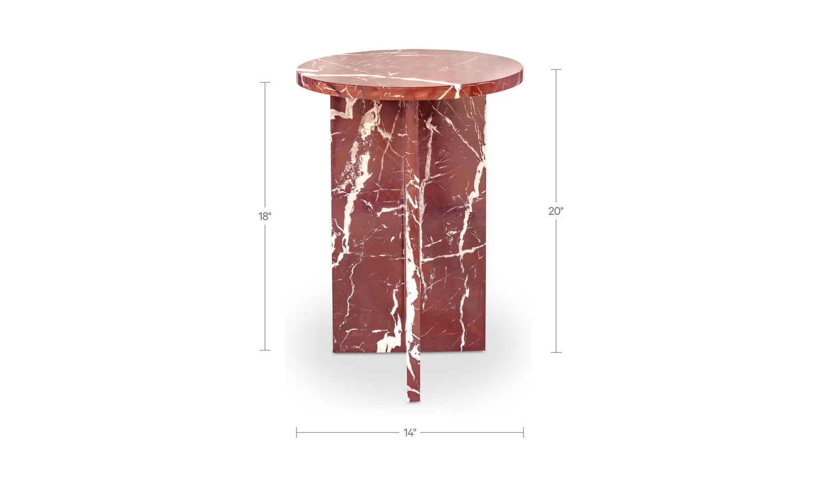 Morello Marble Side Table