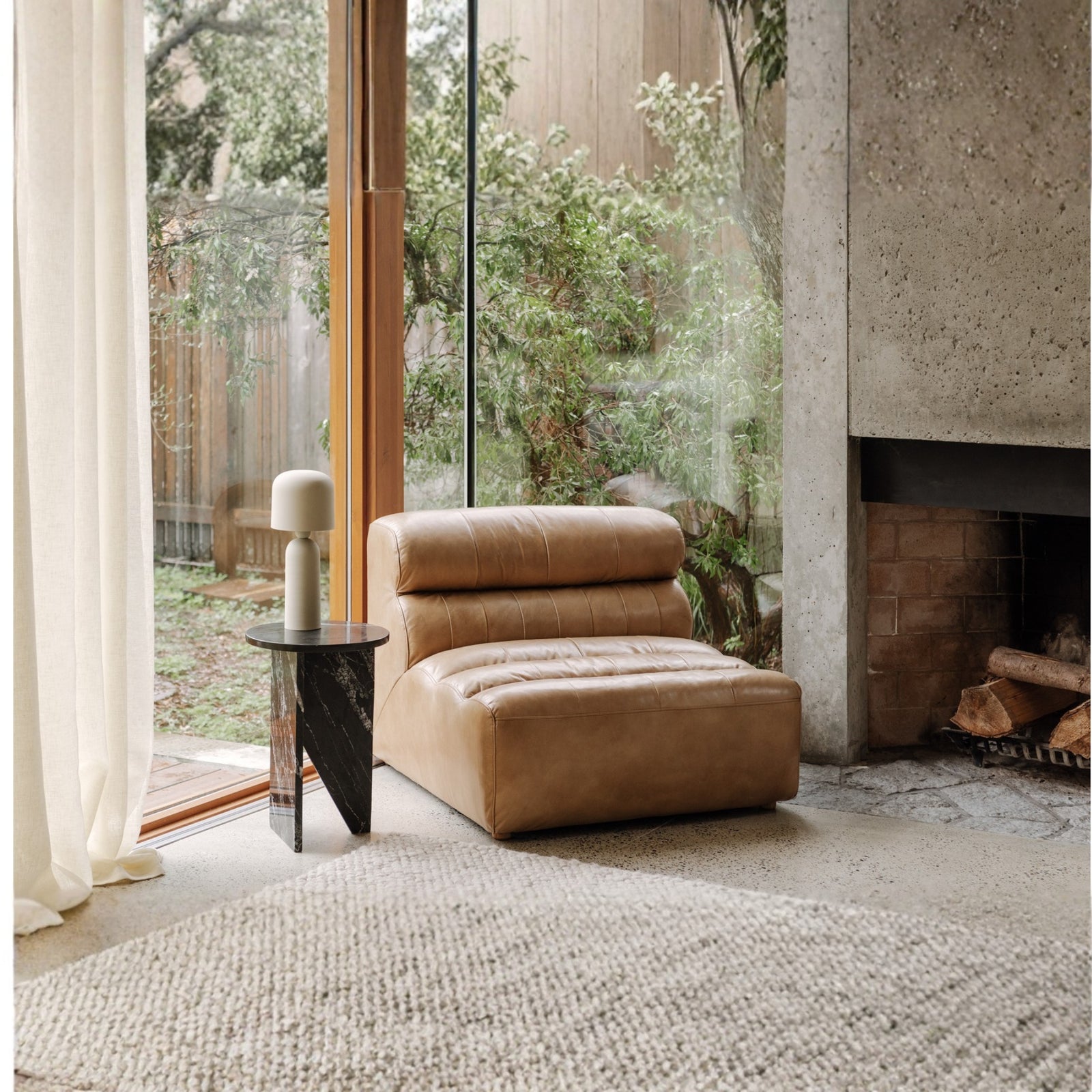 Morello Marble Side Table