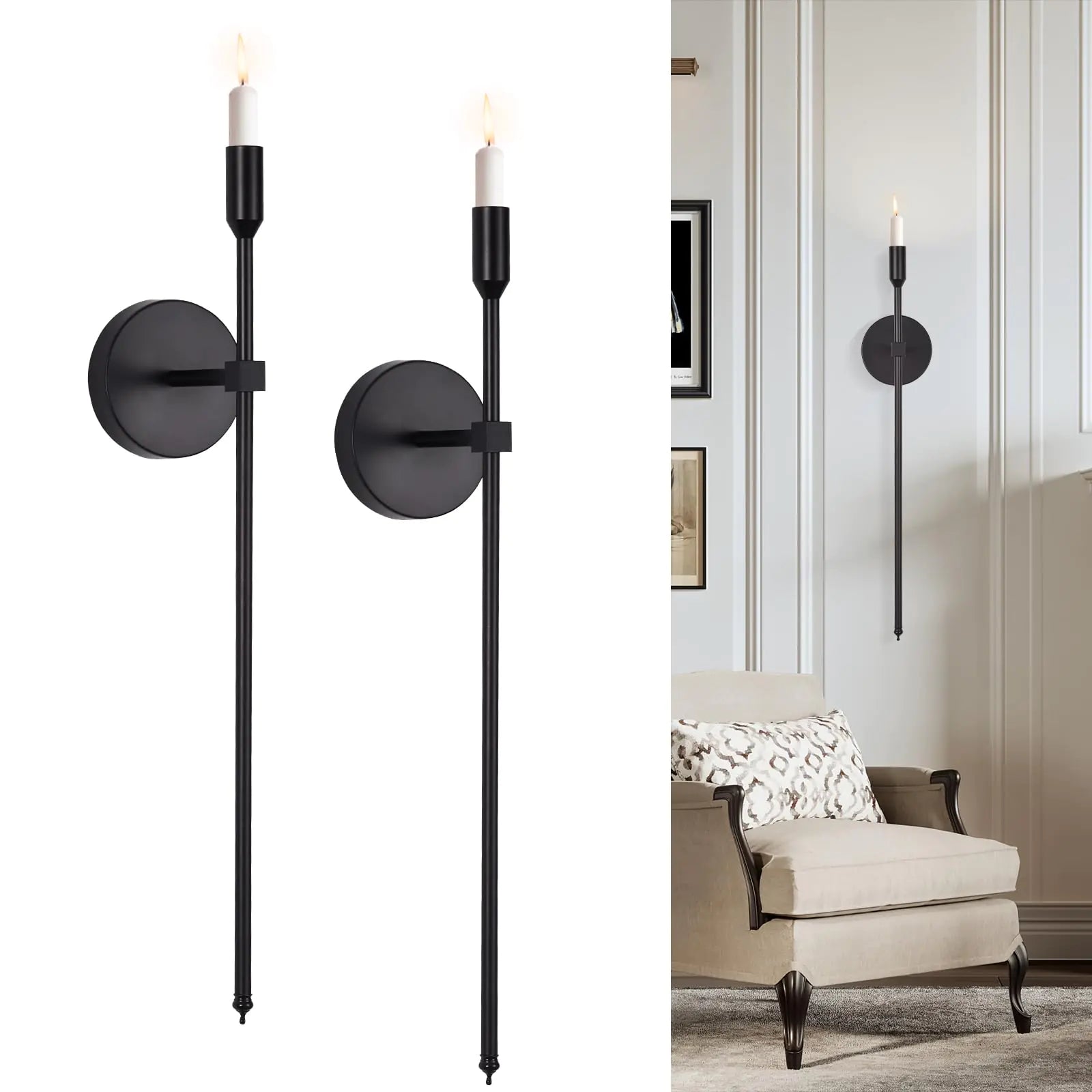 Layla Candle Sconce Set of 2
