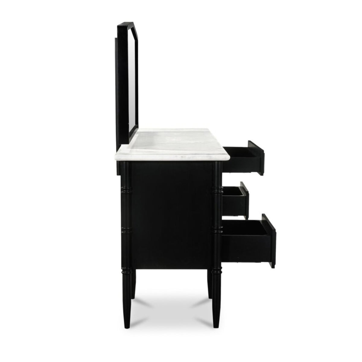 Carolina Marble Top Vanity Desk