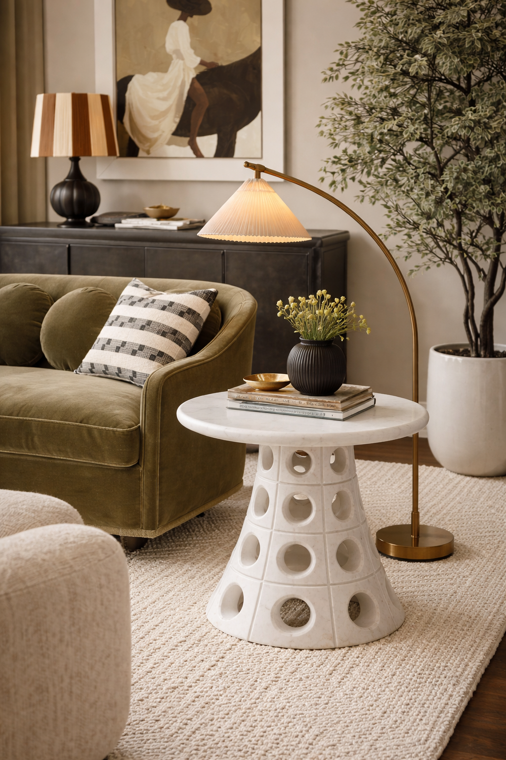 Discourse Side Table