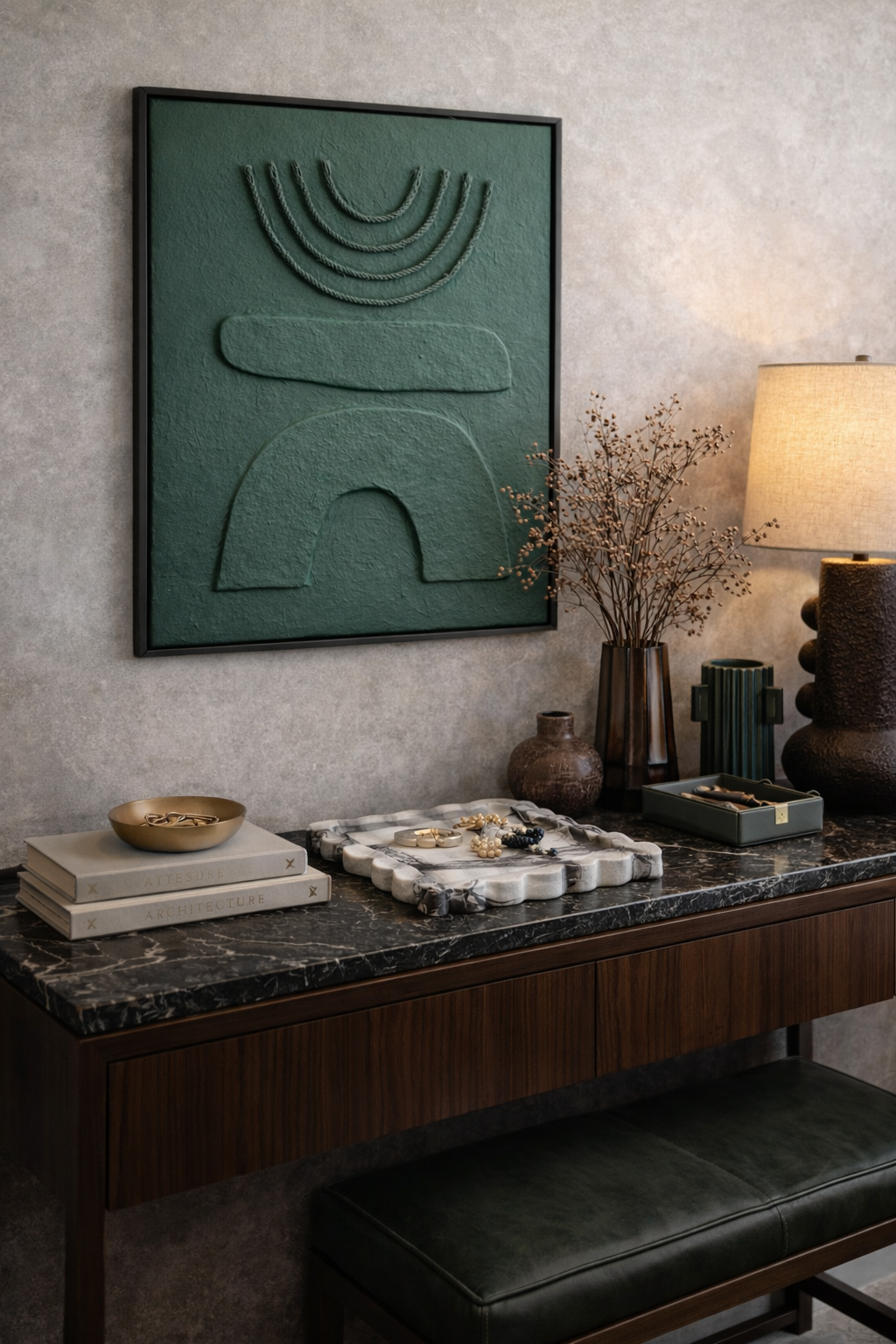 Zhalantun Green Wall Decor