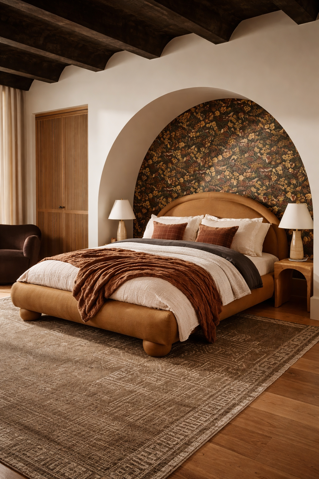 Carbone Upholstered Bed