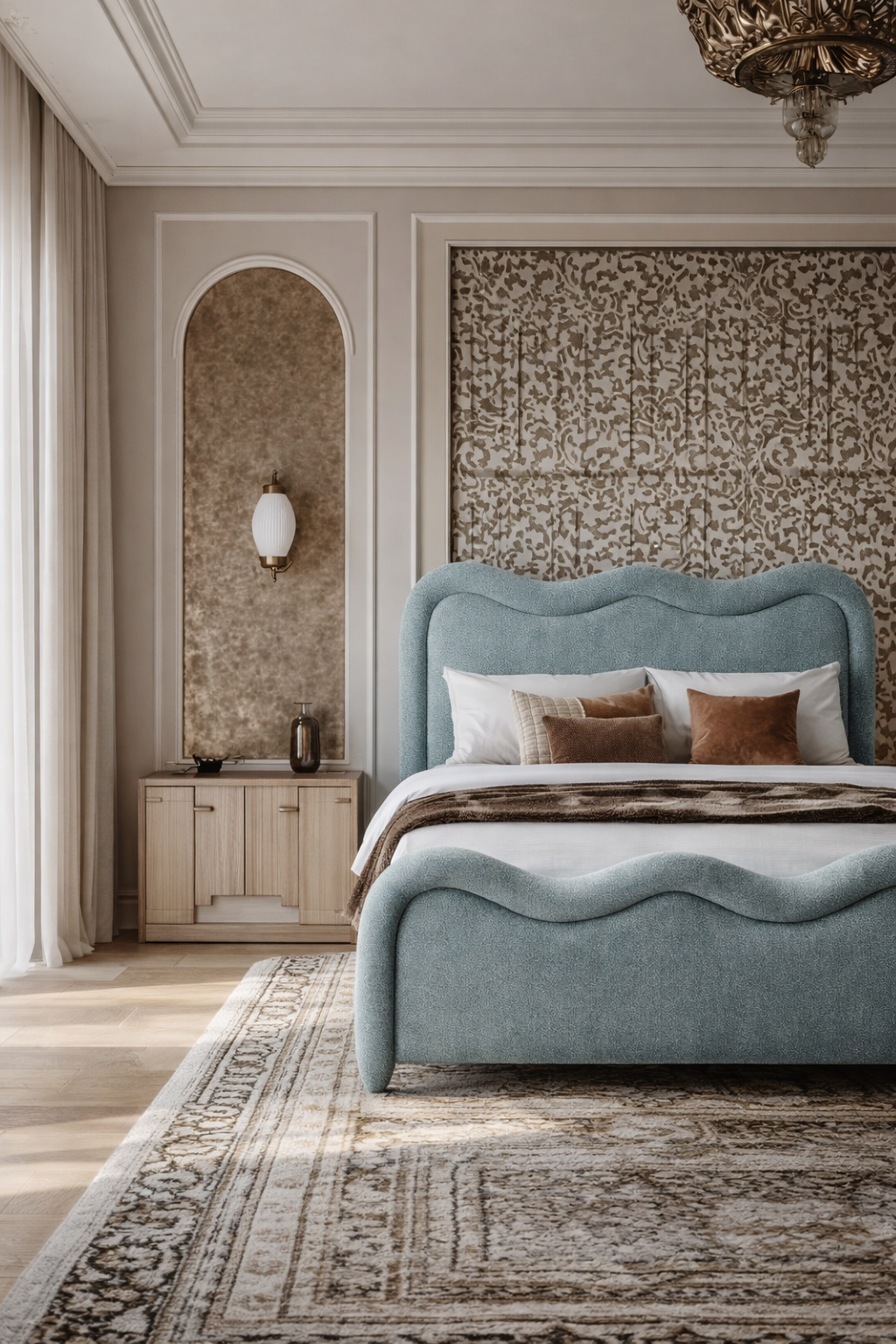 Brandt Chenille Bed