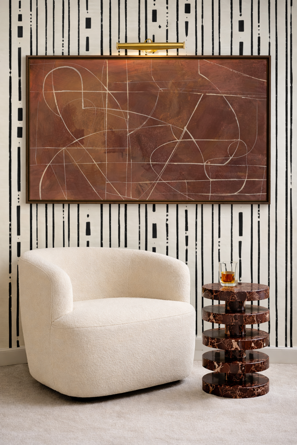 Nixton Marble Side Table