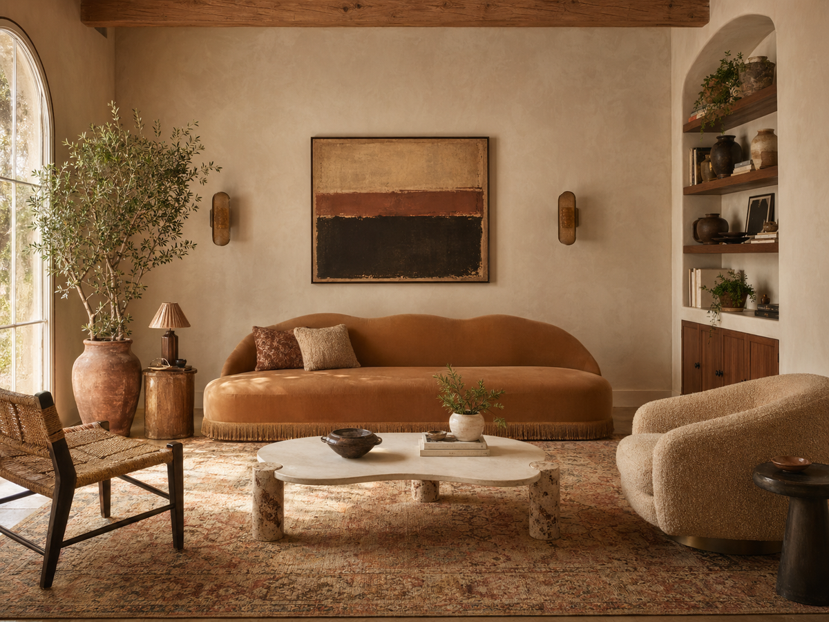 Tripoli Burl Coffee Table