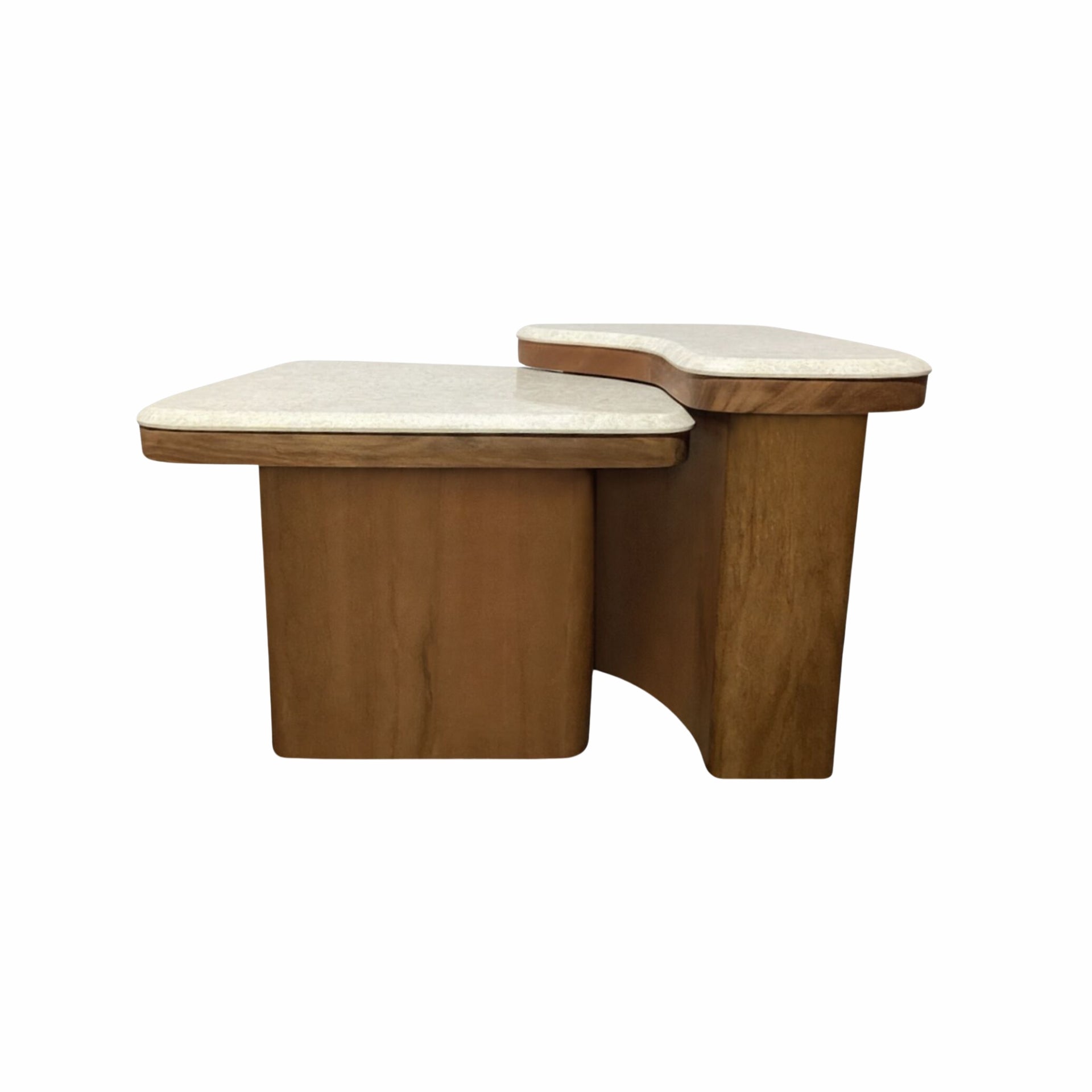 Brooks 2-Piece Marble Coffee Table
