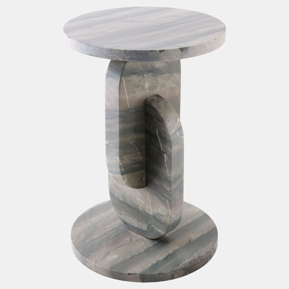 Aziel Marble Side Table