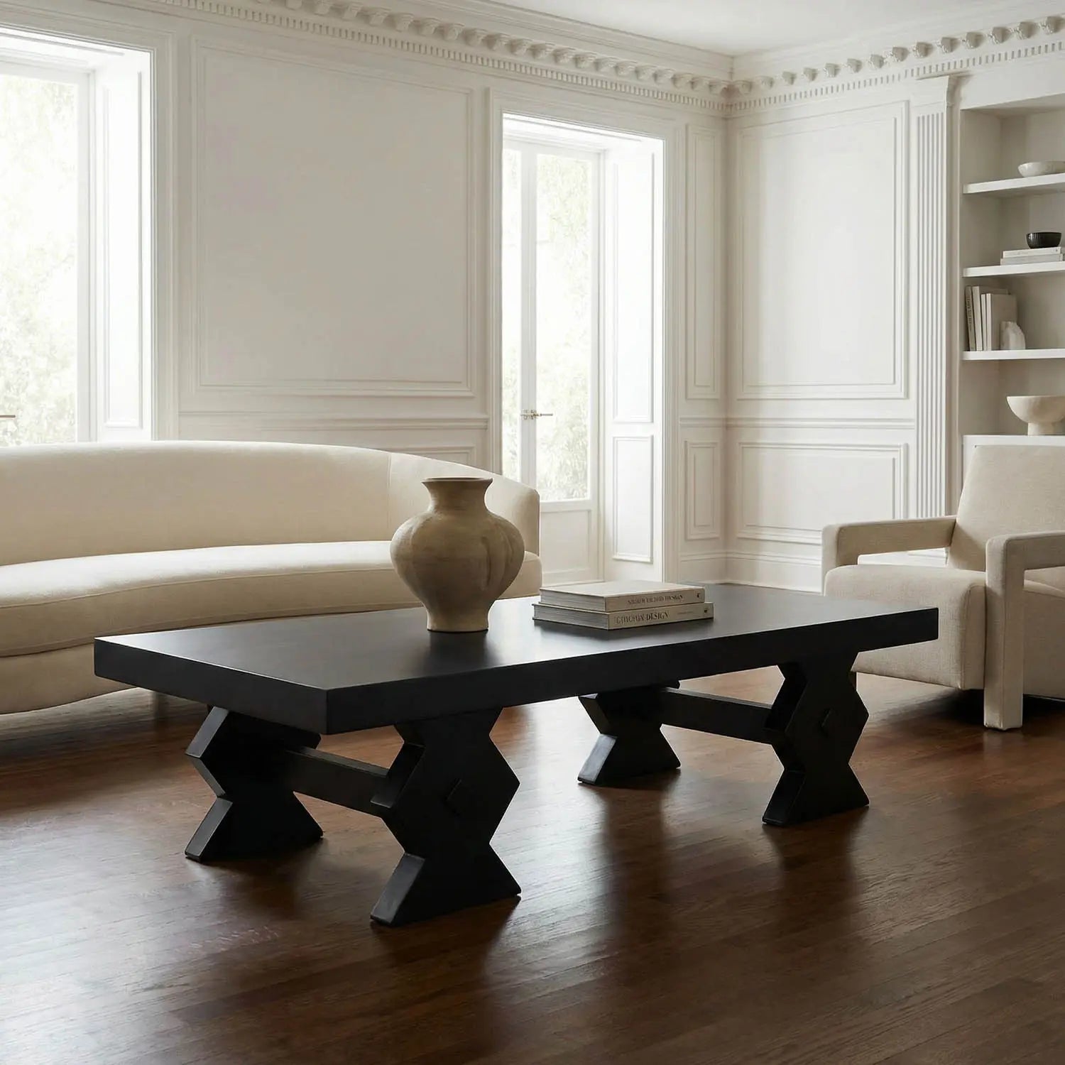 Kazan Solid Wood Coffee Table