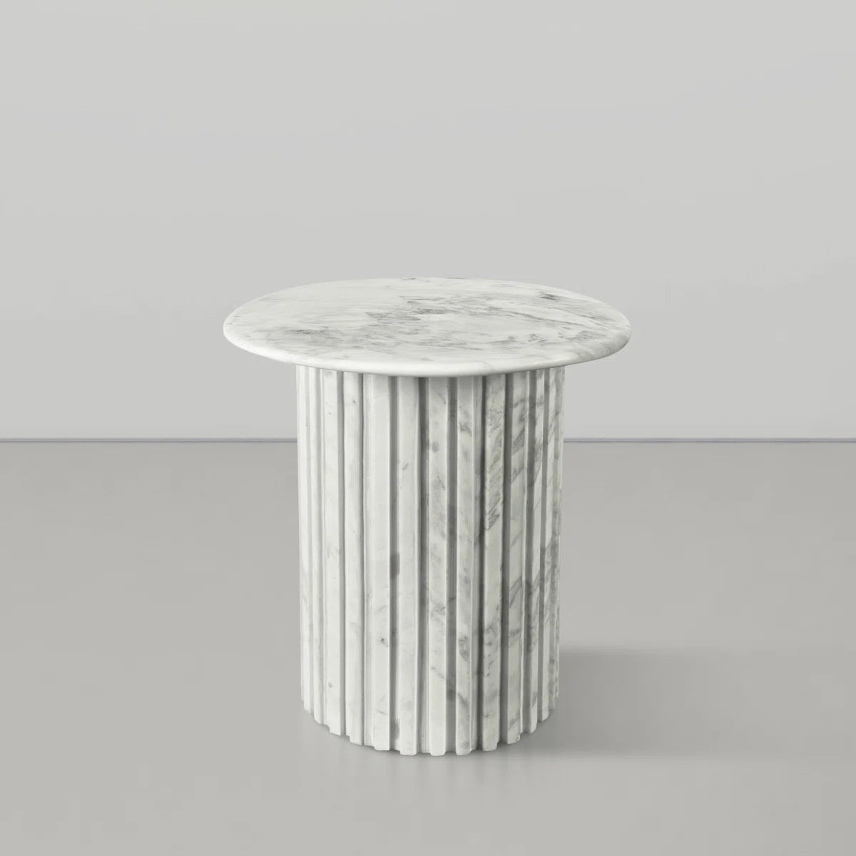 Stefani Marble End Table