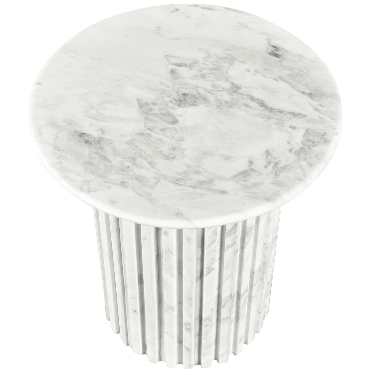 Stefani Marble End Table