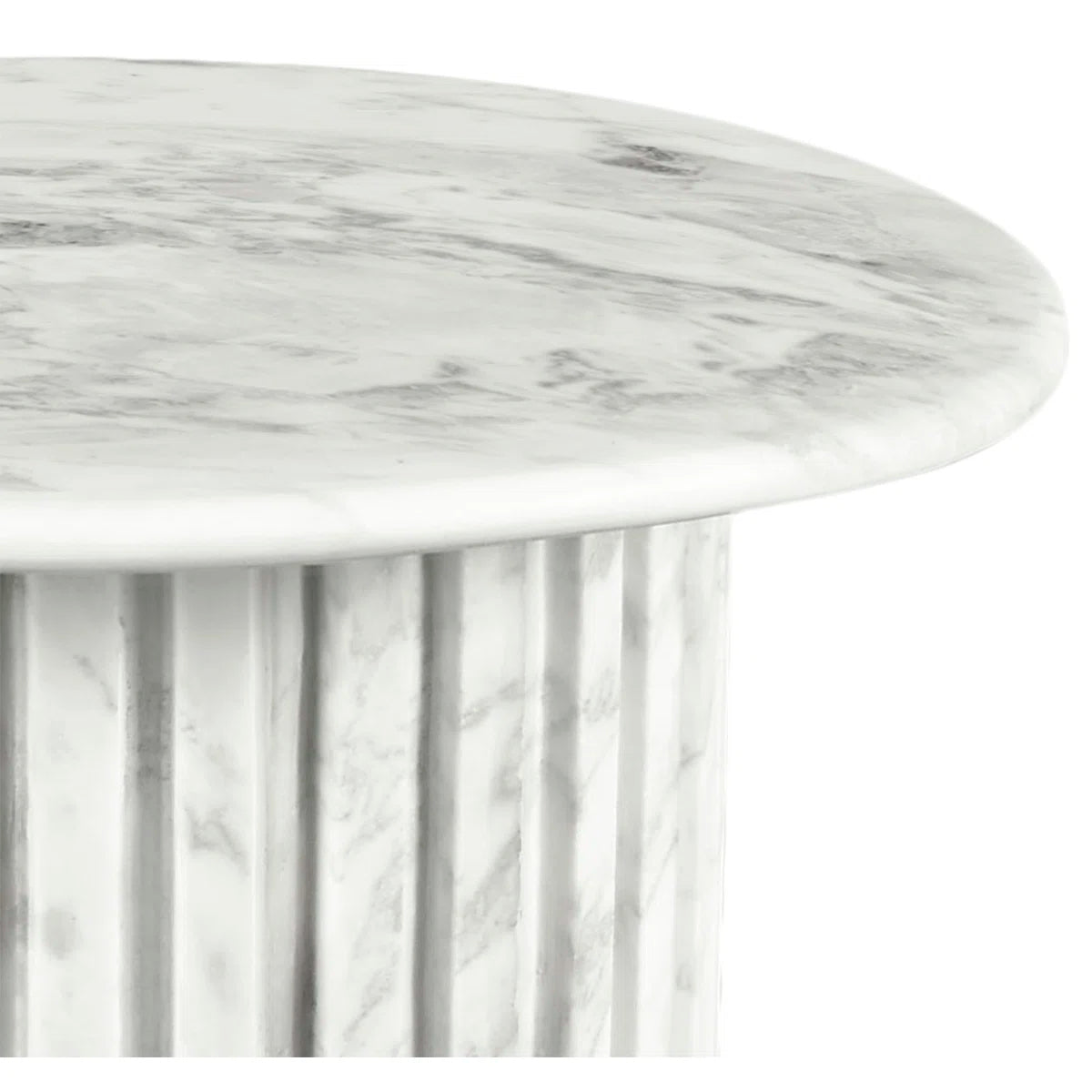 Stefani Marble End Table
