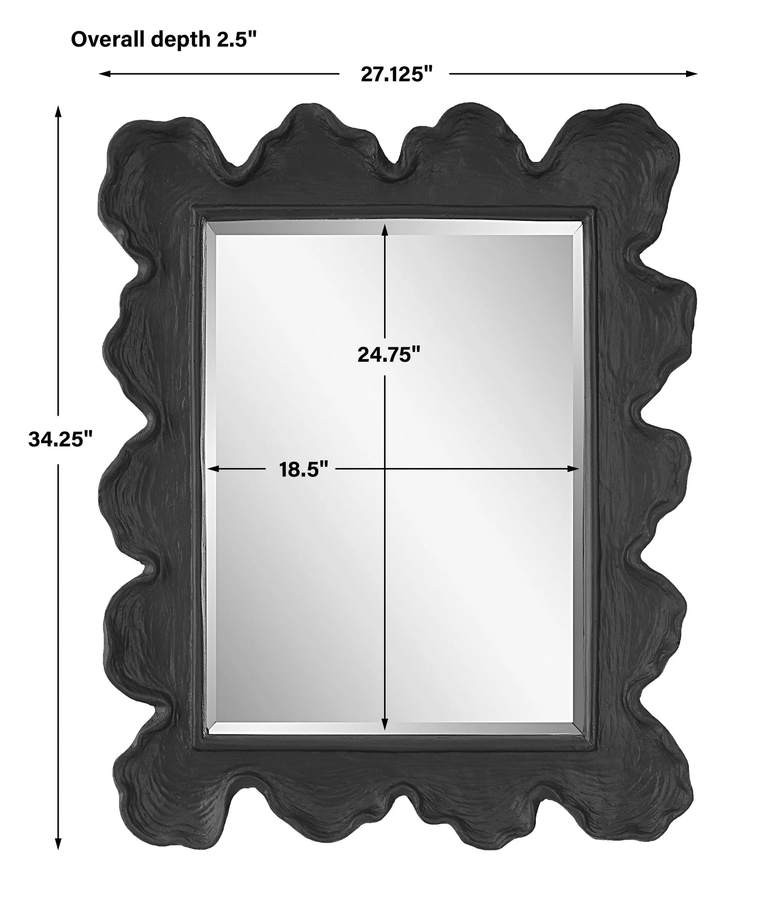 Sacre Beveled Mirror