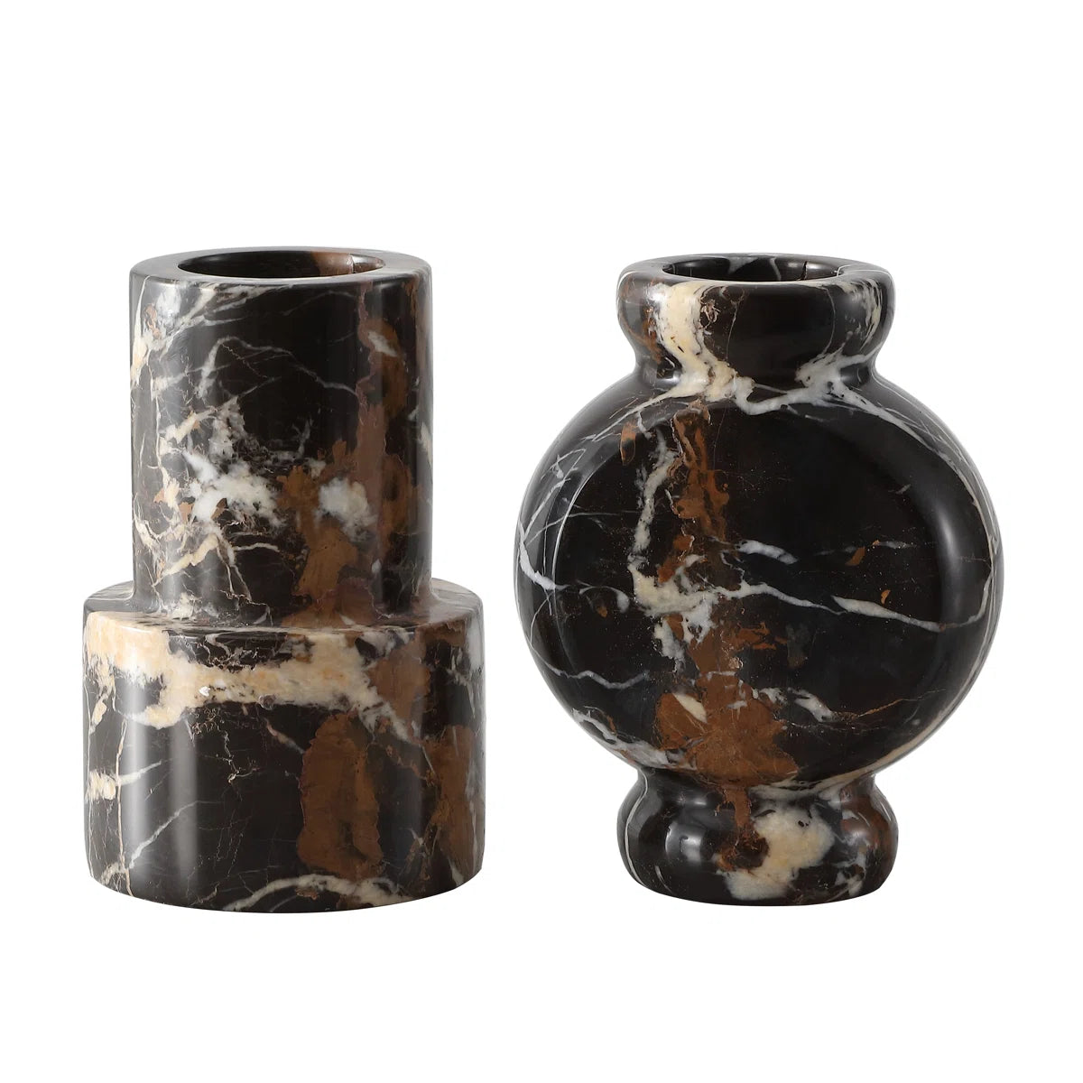 Klive Marble Vase | Set of 2
