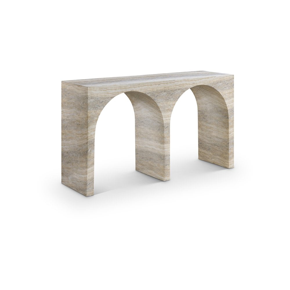 Amarillo Marble Console Table