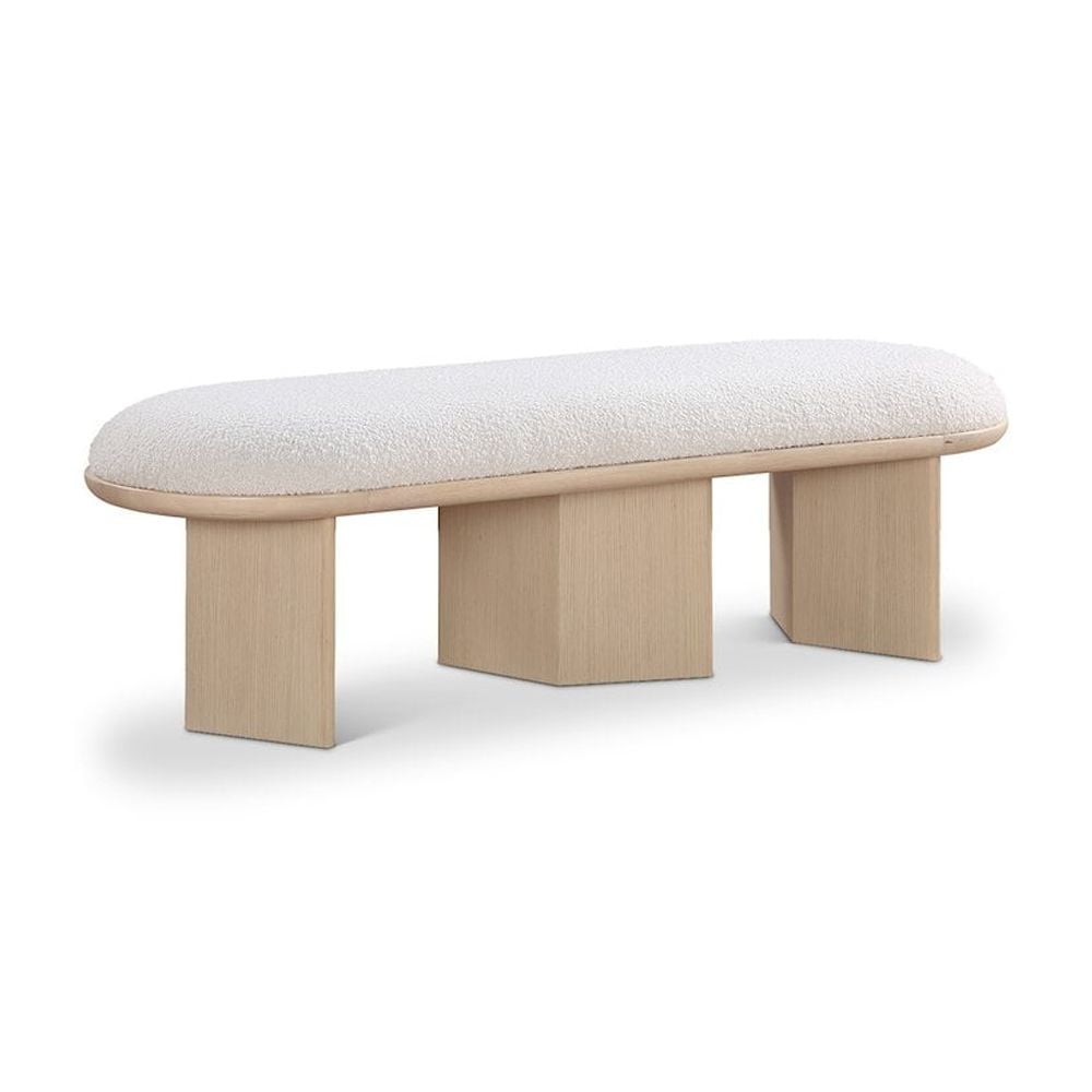 Prescott Boucle Bench