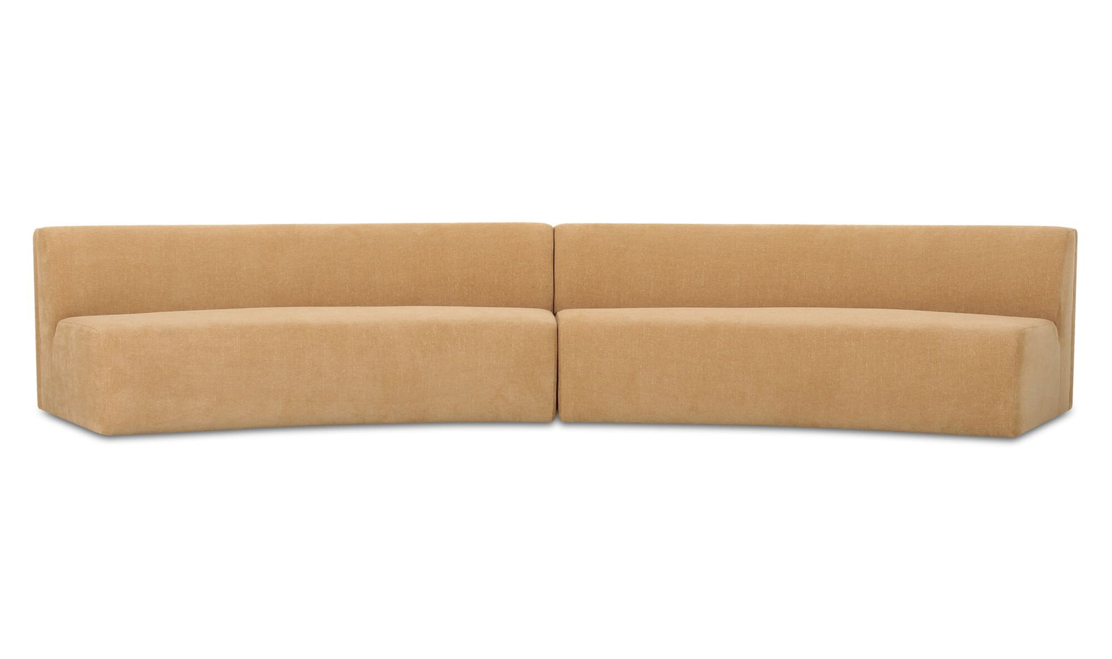 Lucus 2-Piece Modular Concave Sofa