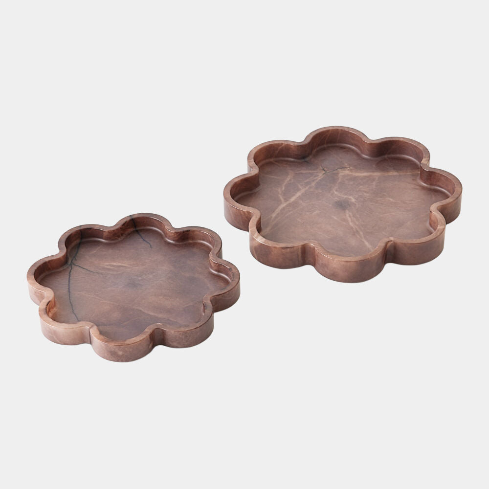 Fleur Alabaster Tray
