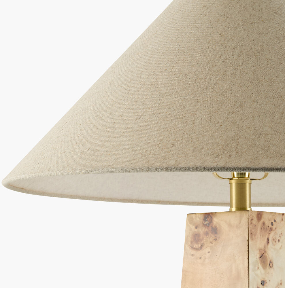 Wanda Burl Floor Lamp
