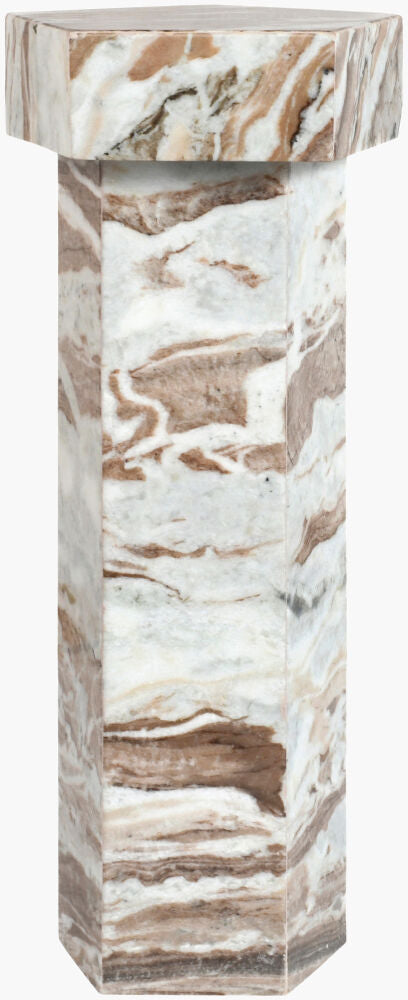 Diego Pedestal Side Table