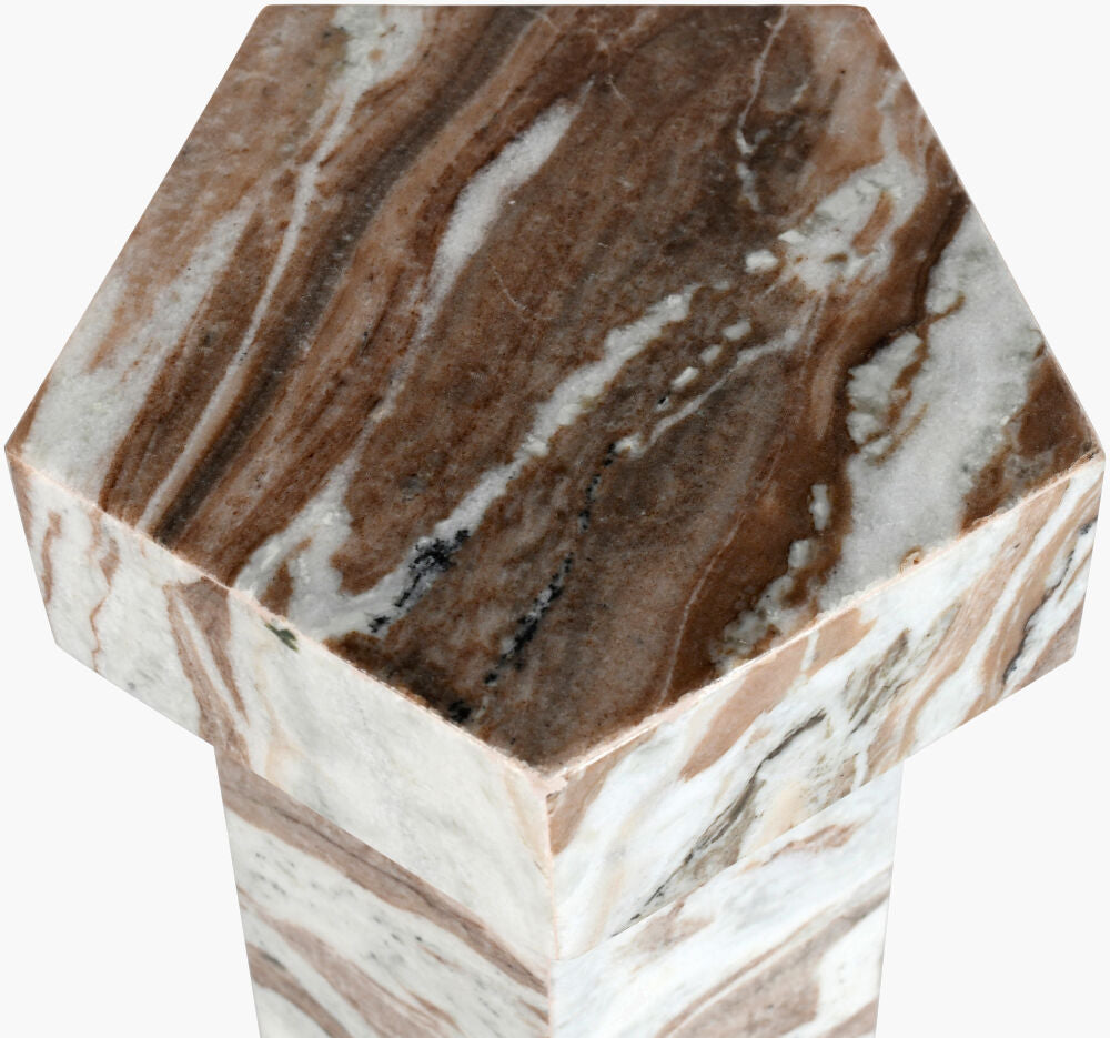 Diego Pedestal Side Table