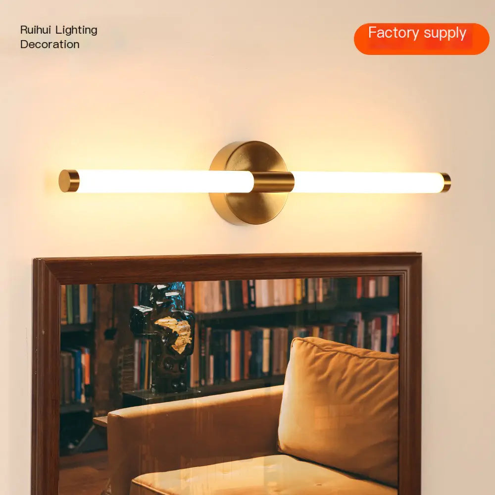 LED Bathroom Mirror Light - Simple Indoor Wall Lamp