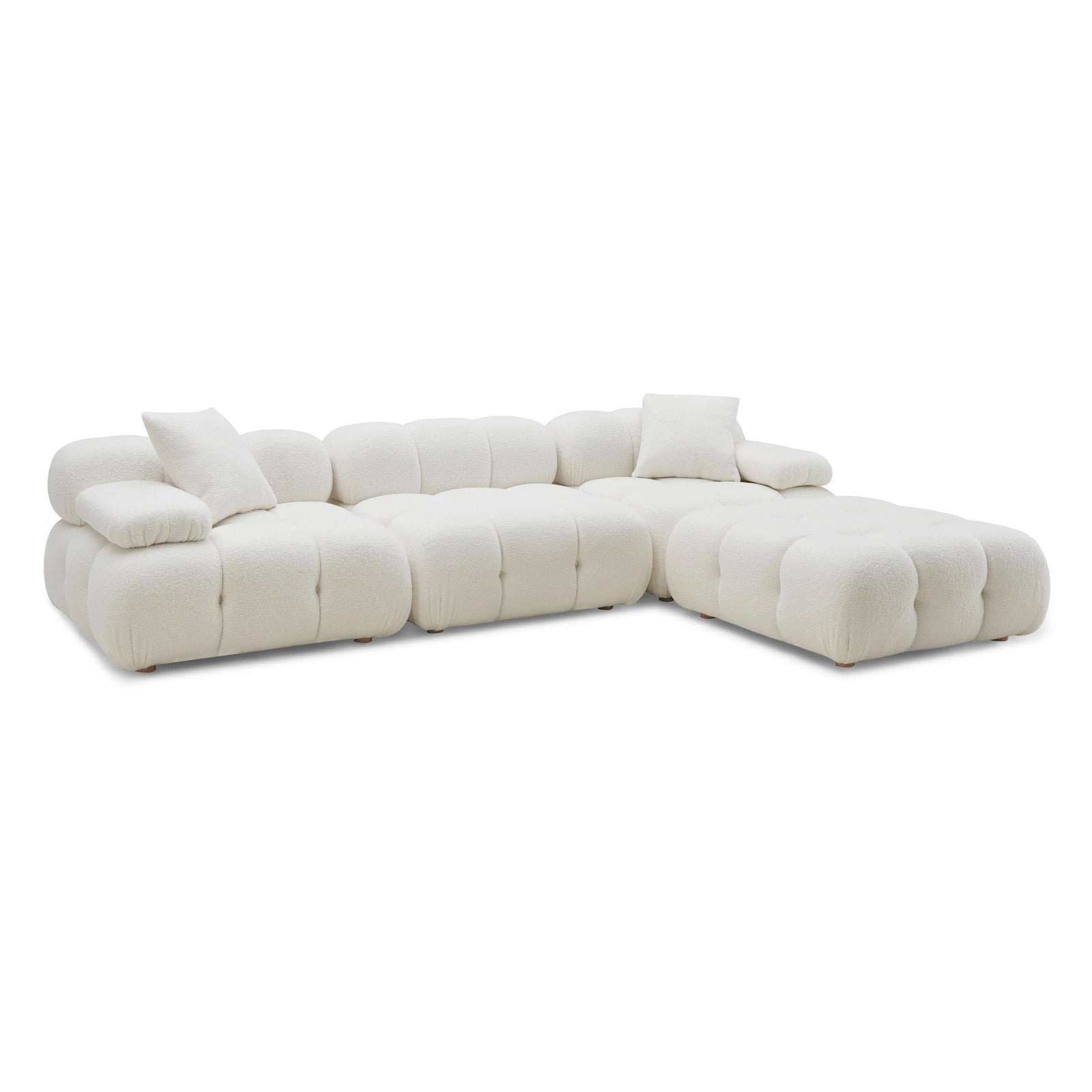 Meera Performance Velvet Modular Sofa