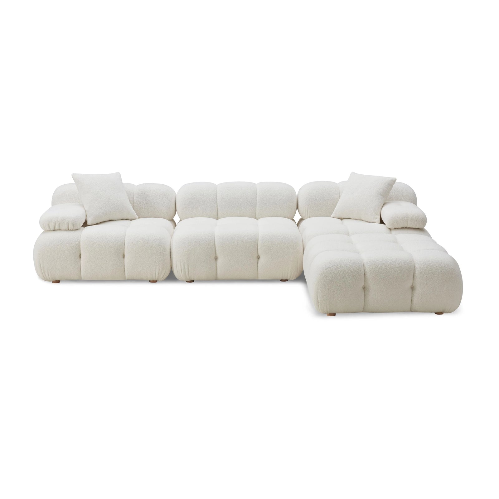 Meera Performance Velvet Modular Sofa