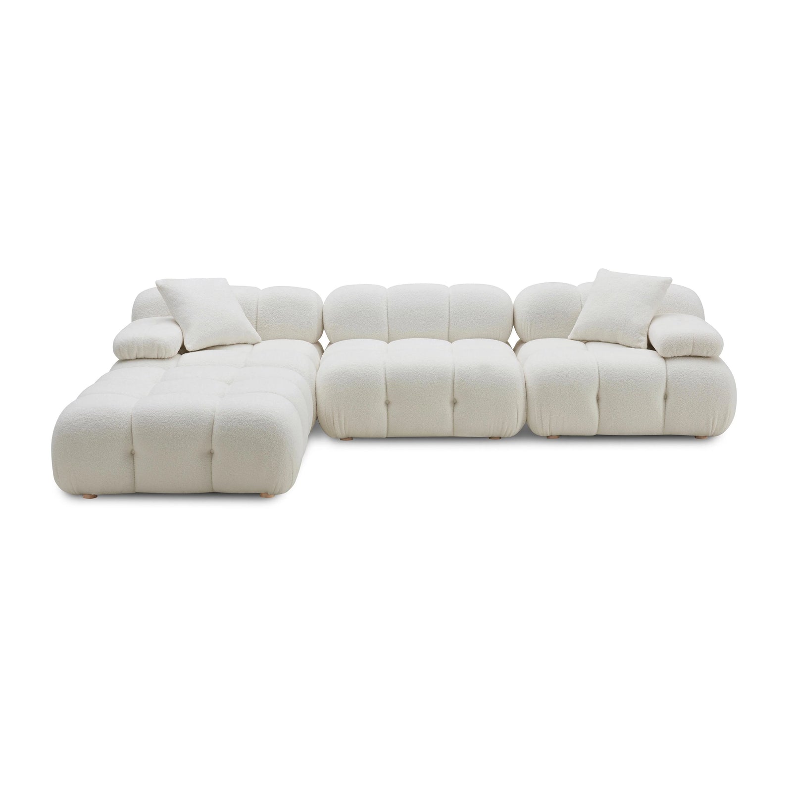 Meera Performance Velvet Modular Sofa