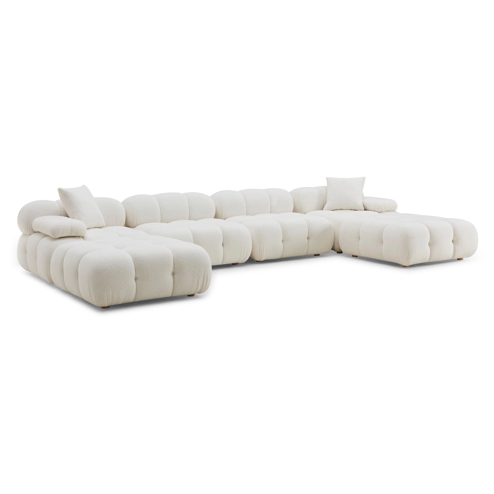 Meera Performance Velvet Modular Sofa