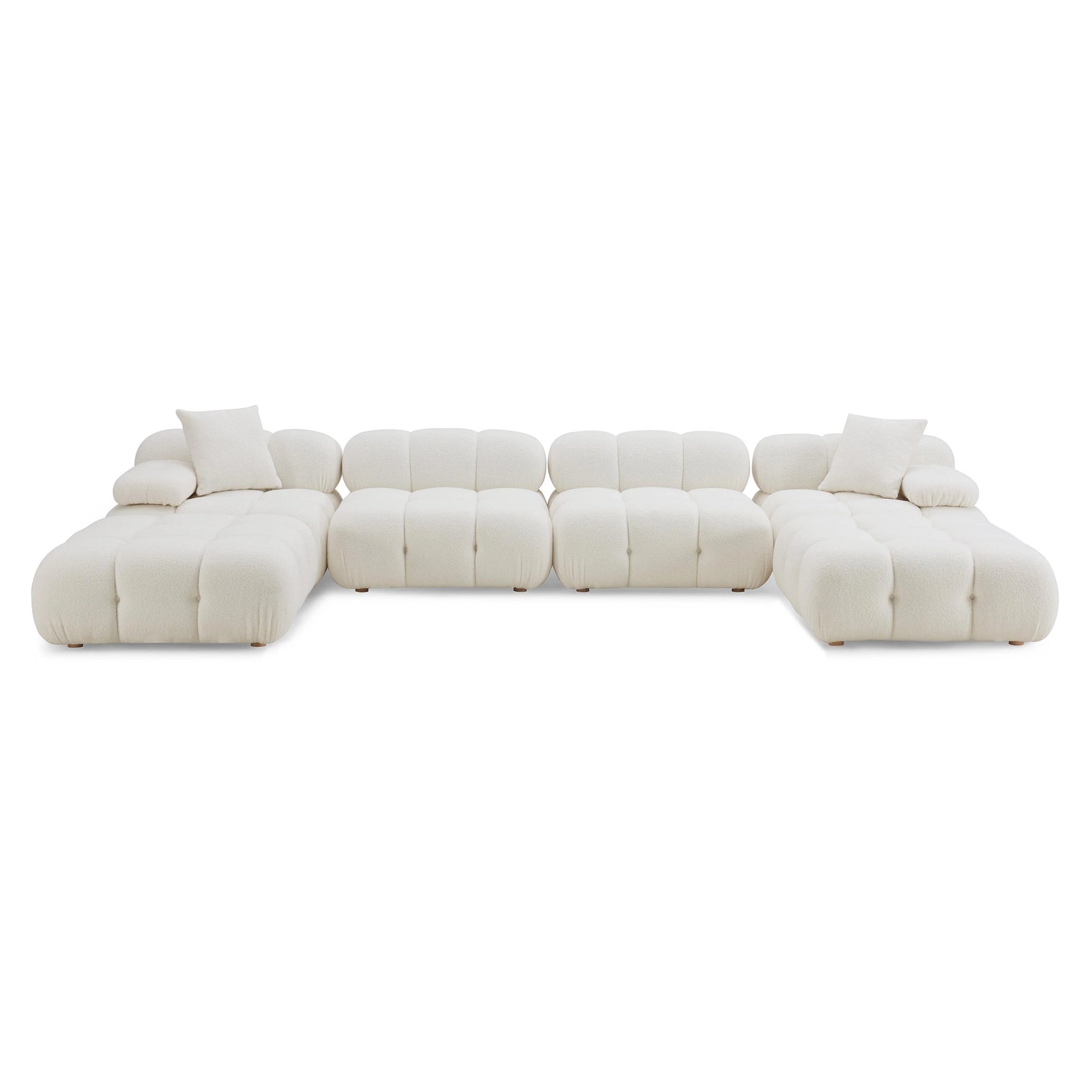 Meera Performance Velvet Modular Sofa