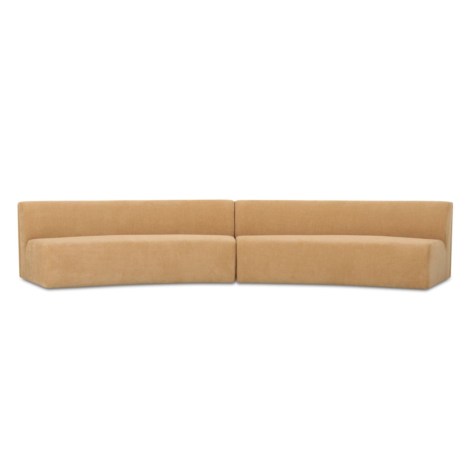 Lucus 2-Piece Modular Concave Sofa