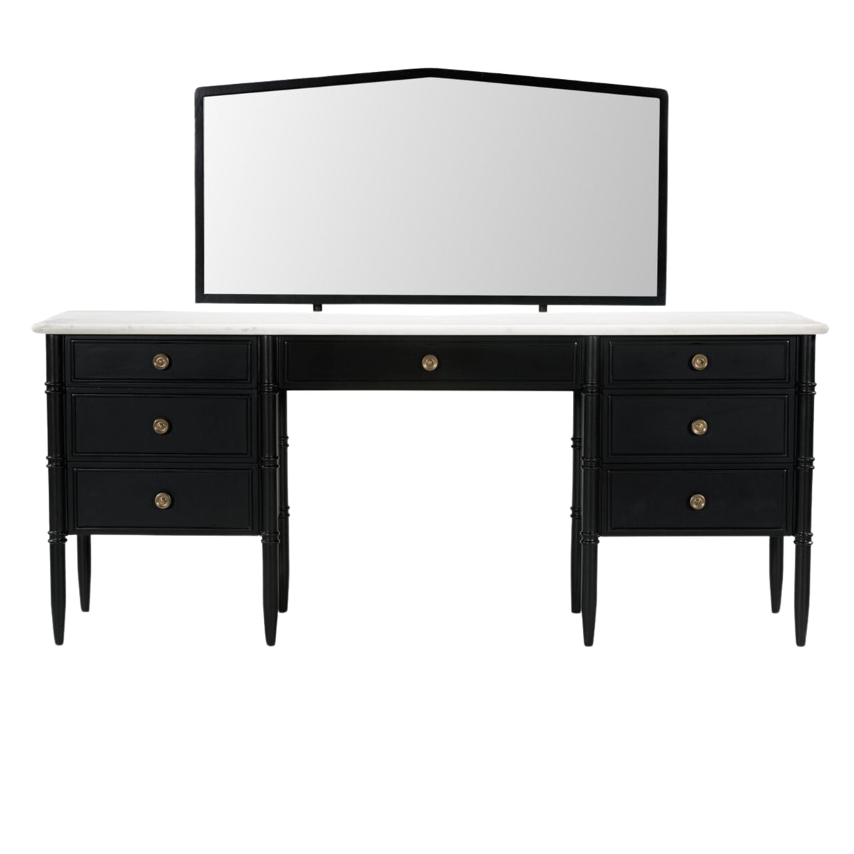 Carolina Marble Top Vanity Desk
