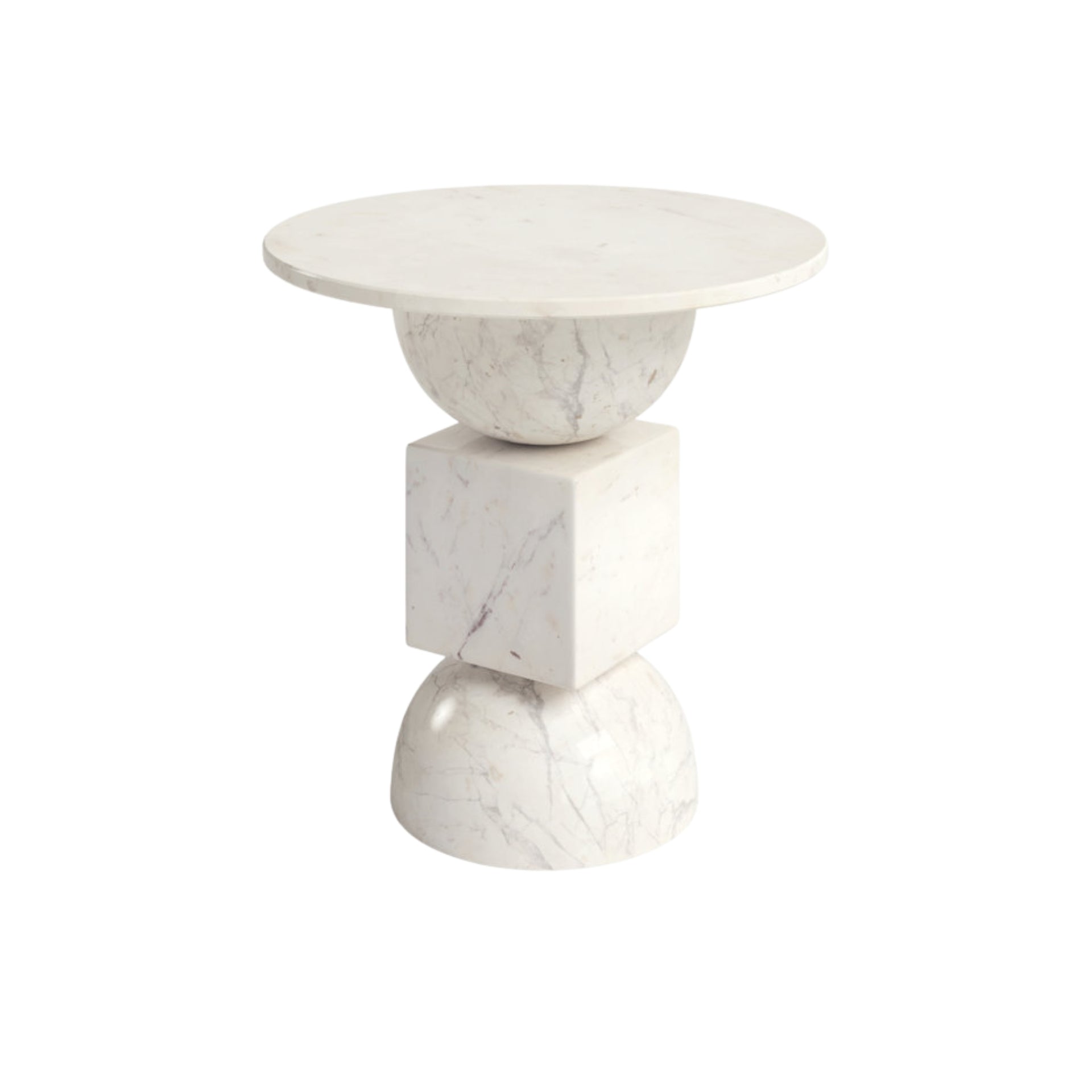 Azule Marble Side Table