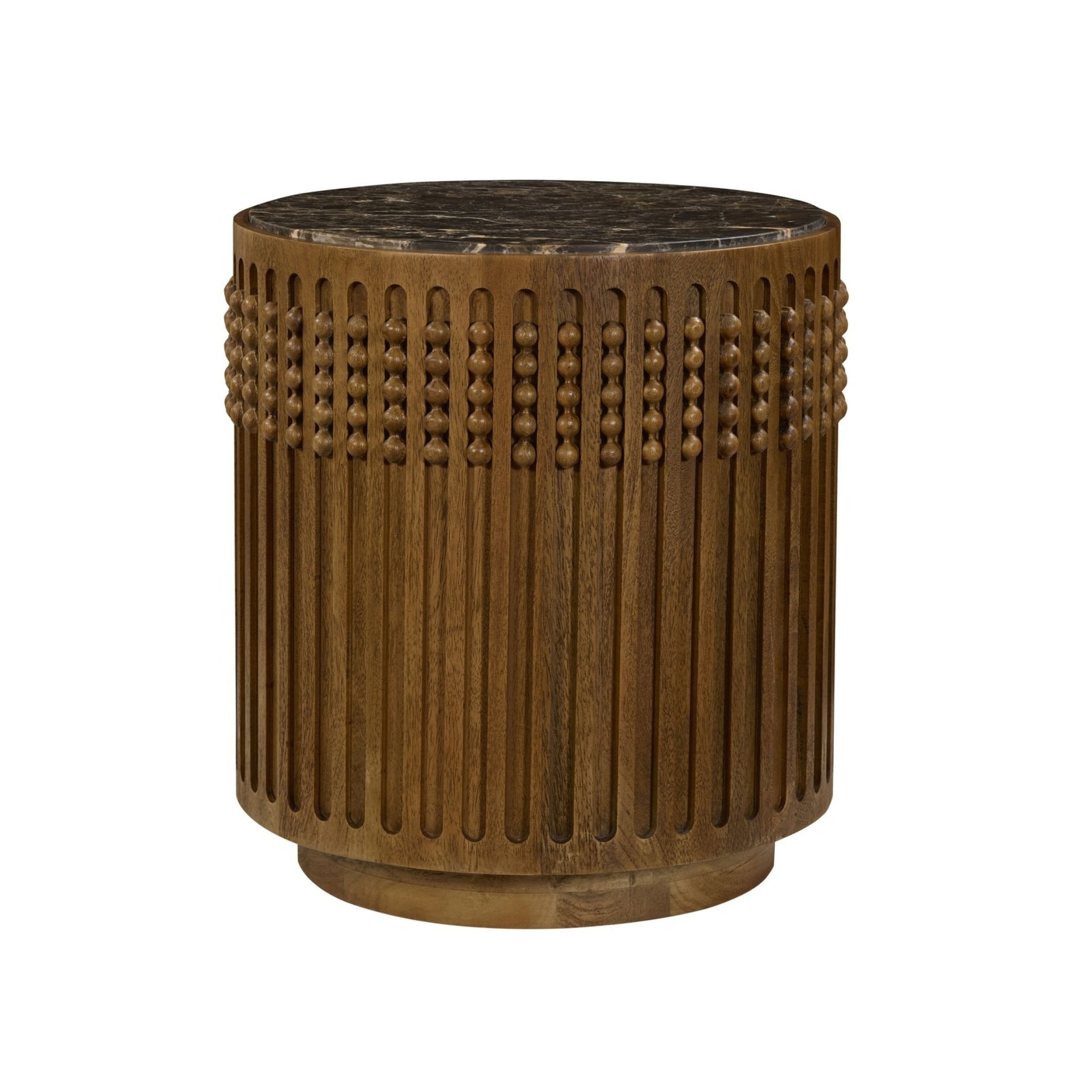 Quinn Carved Side Table