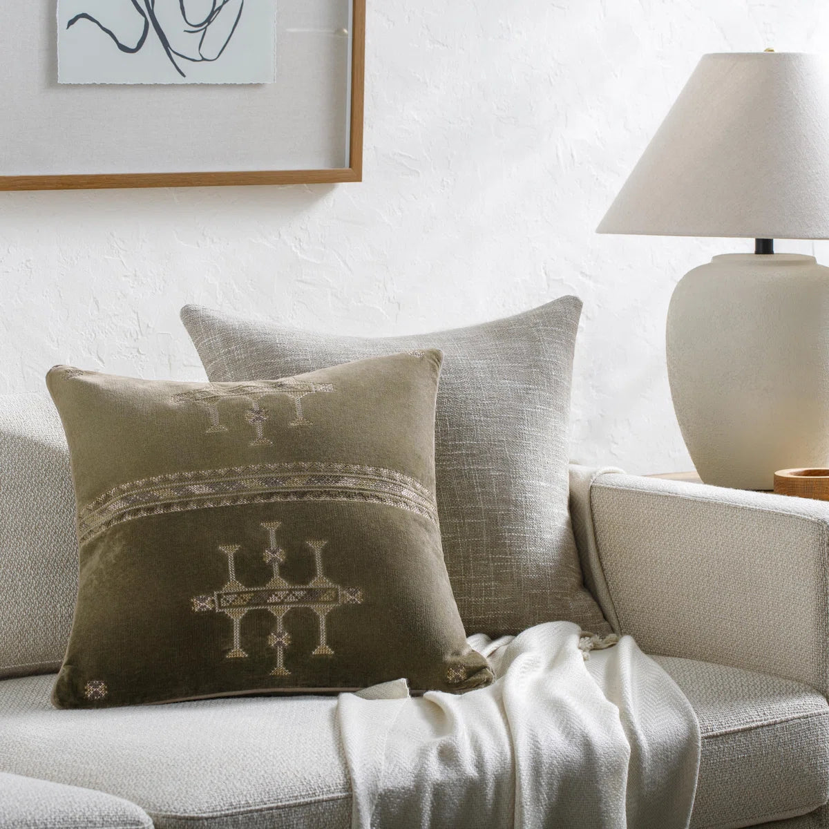 Charla Throw Pillow