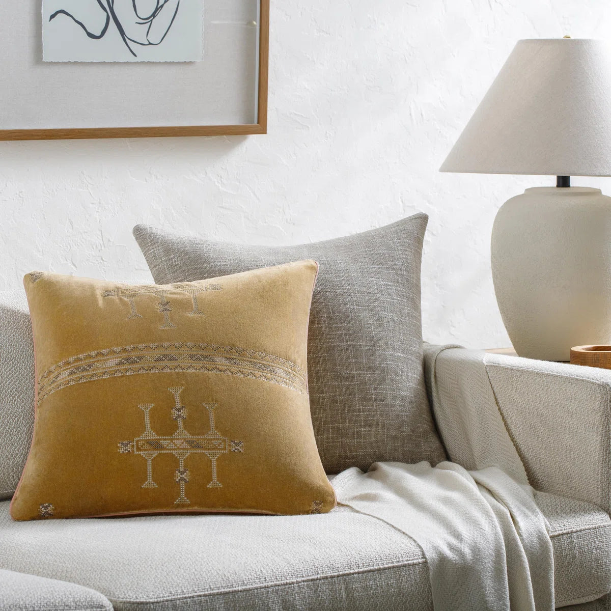 Charla Throw Pillow