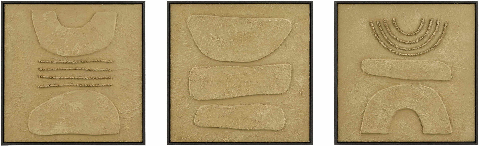 Zhalantun Taupe Wall Decor