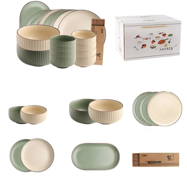 Divya Porcelain Dinnerware Set