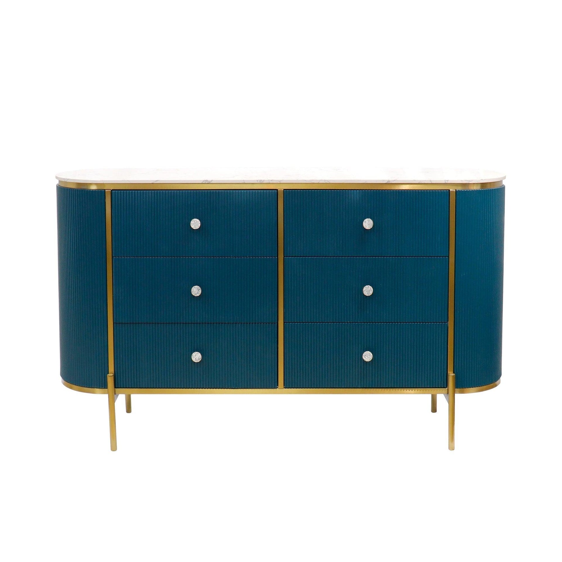 Theodore Marble Top Sideboard