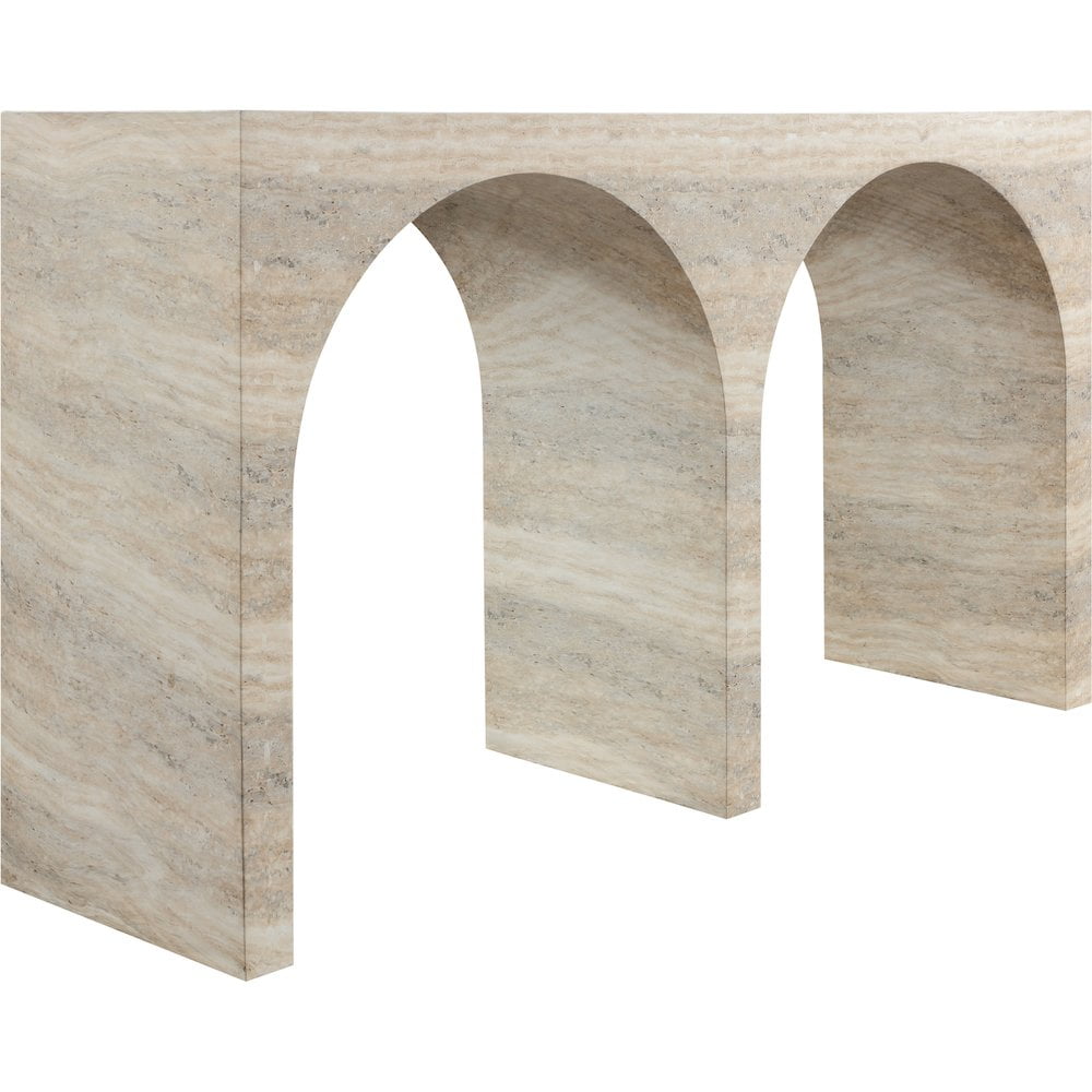 Amarillo Marble Console Table