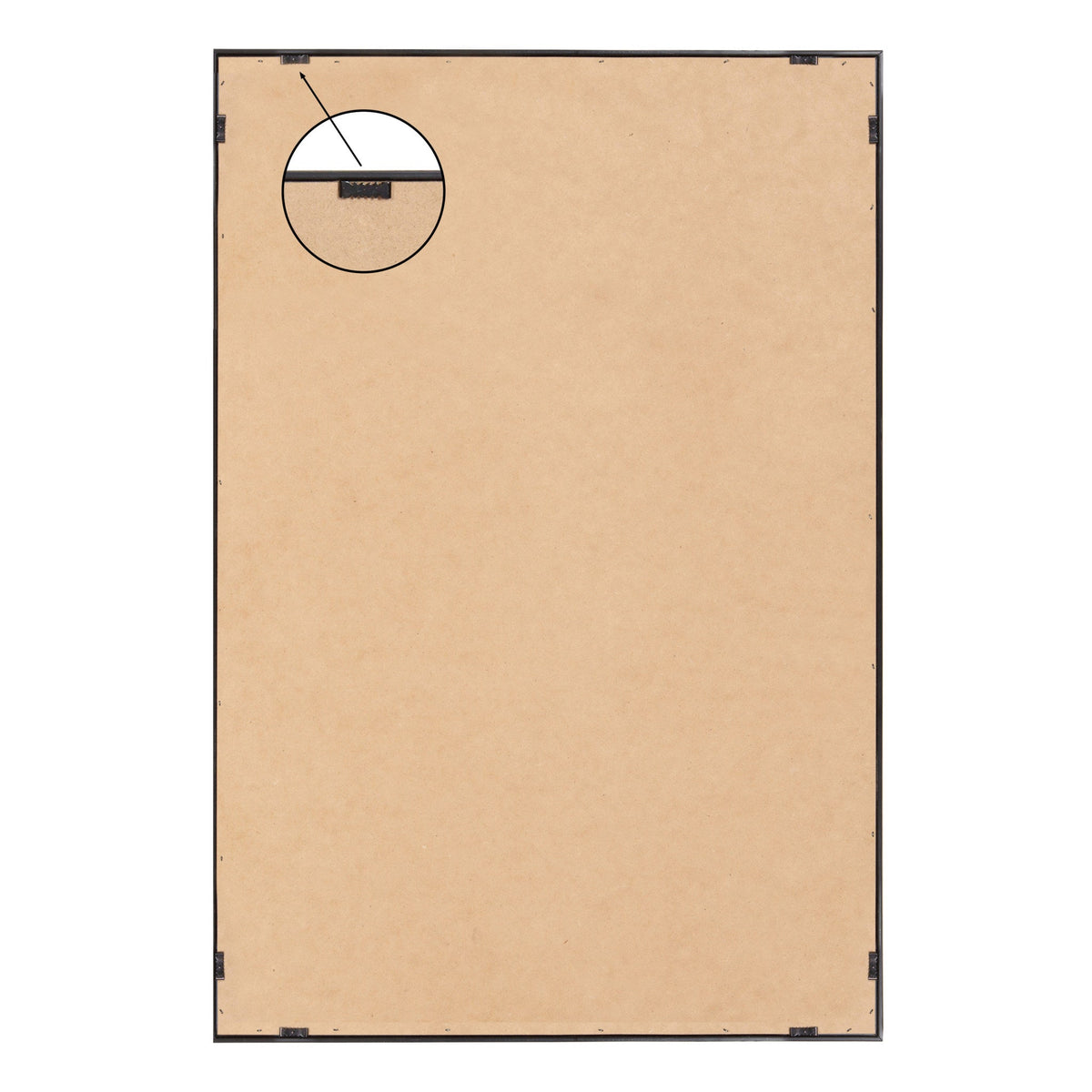 Sylvie Eye Catching Sleek Abstract 4 Brown and Beige Framed Canvas by The Creative Bunch Studio