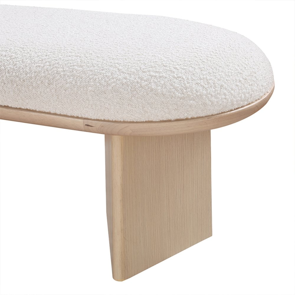 Prescott Boucle Bench