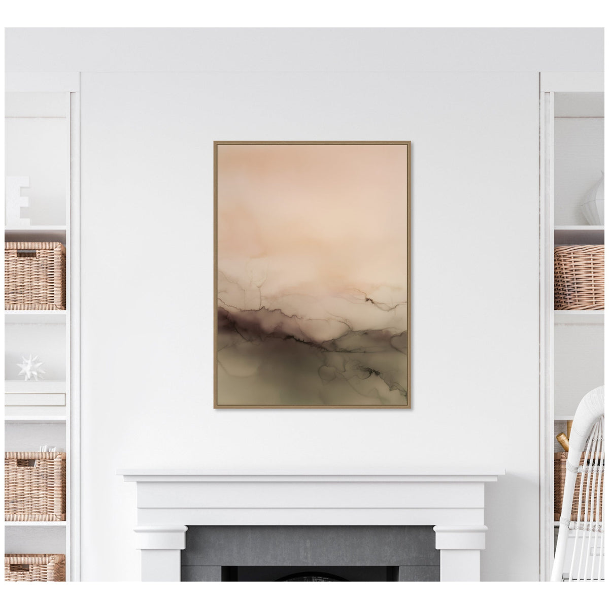 Dawn No. 2 by Amy Lighthall Framed Canvas Wall Art Print