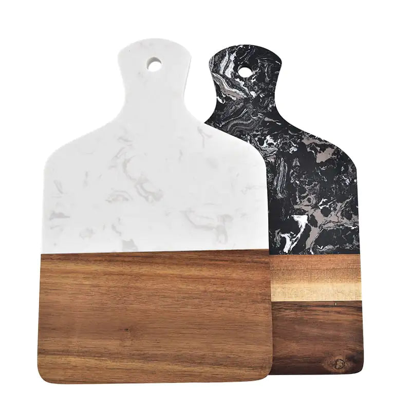 Tizzy Marble and Wood Cutting Board