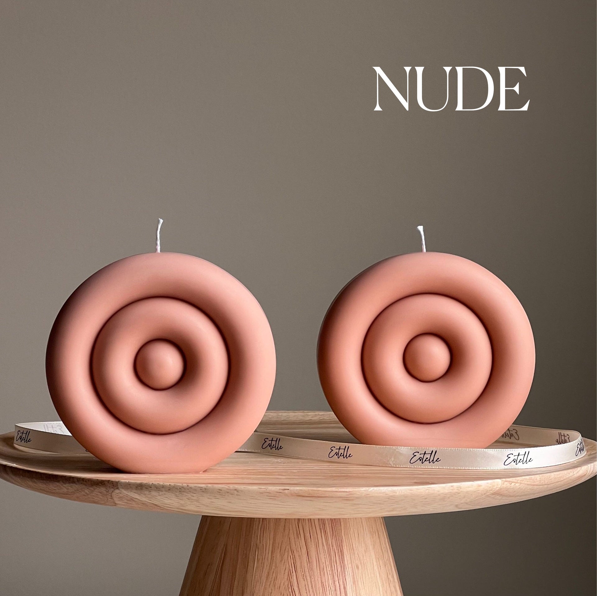 Estelle Handmade Round Soy Candle