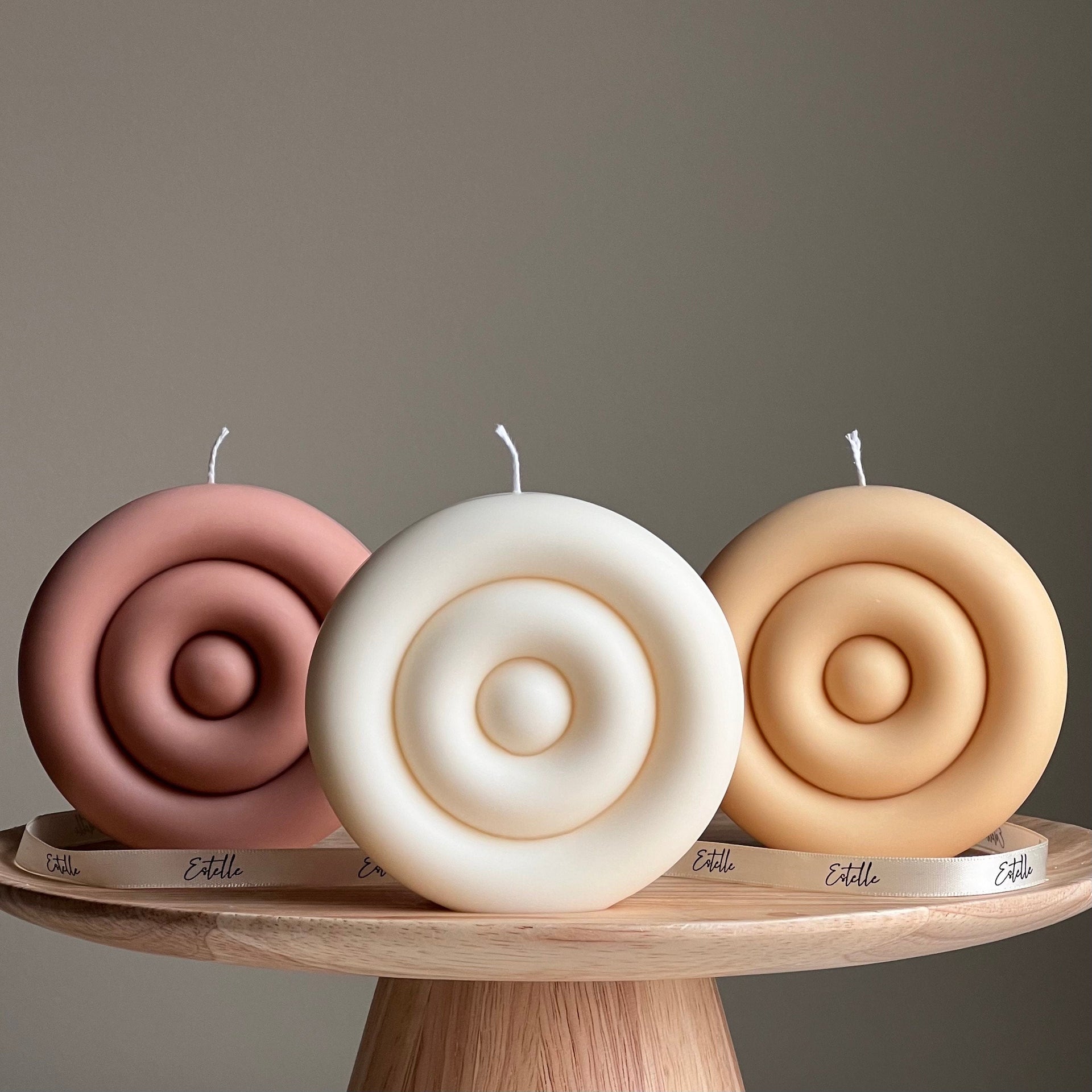 Estelle Handmade Round Soy Candle